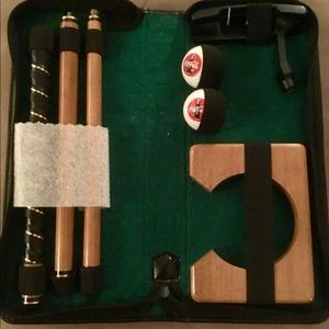 Executive golf putter set